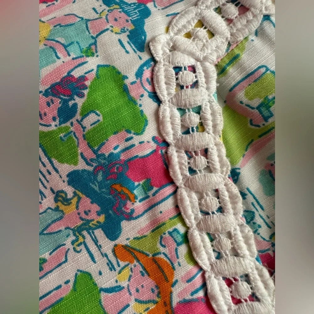 Lilly Pulitzer Roslyn Derby skirt in Giddy Up - Picture 11 of 12